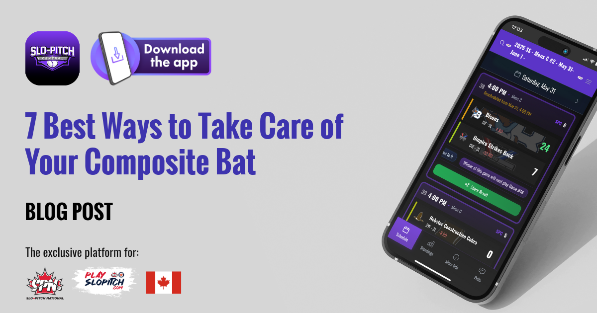 7 Best Ways to Take Care of Your Composite Bat