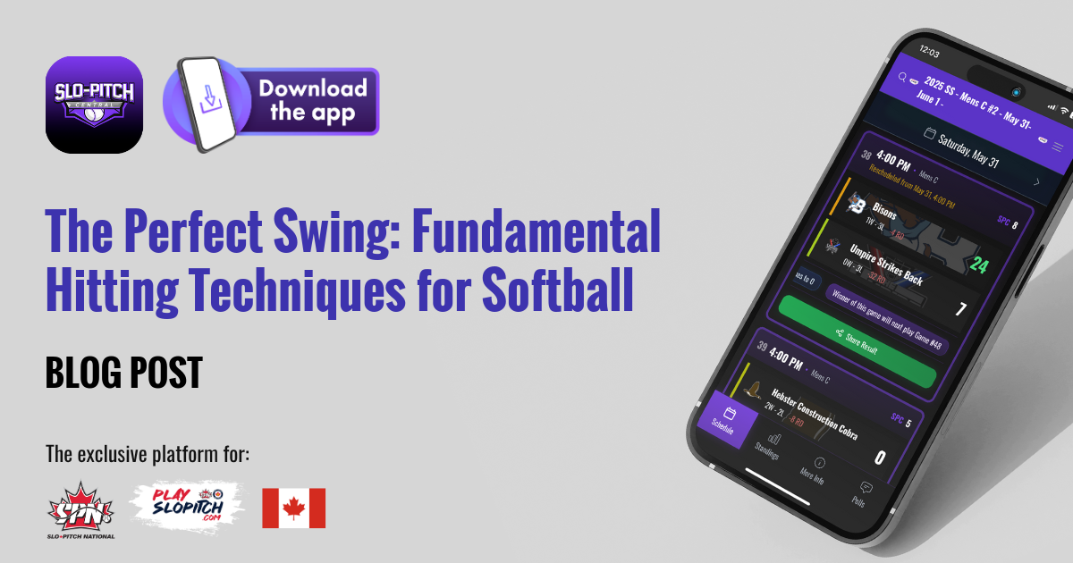 The Perfect Swing: Fundamental Hitting Techniques for Softball